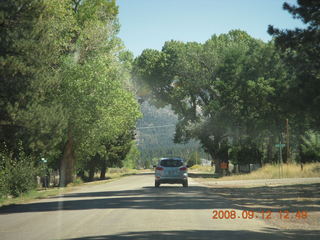 on the way to Pine Valley, Utah