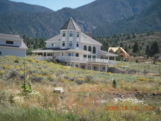house on the way to Pine Valley, Utah