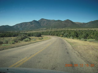road back from Pine Valley, Utah