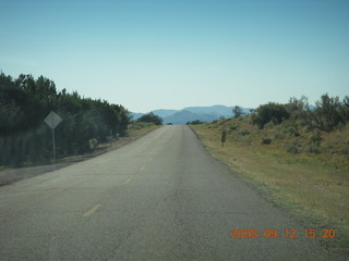 coming back from Pine Valley, Utah