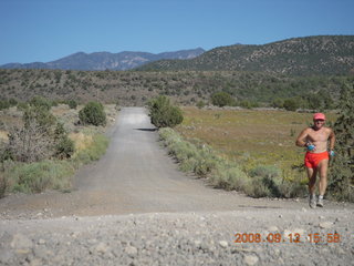 Adam - run from Kathe's and Reggie's place in Central, Utah