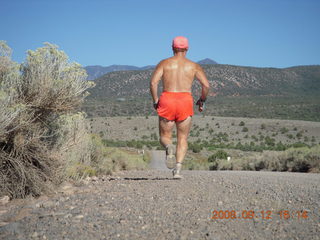 Adam - run from Kathe's and Reggie's place in Central, Utah - back