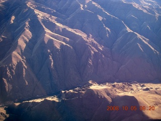 21 6n5. aerial - Washington, Idaho, Oregon flight - Snake River canyon - Hells Canyon