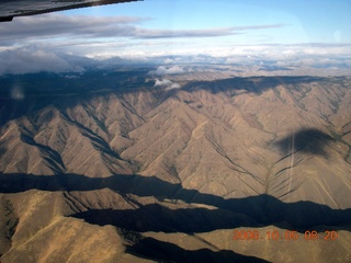 23 6n5. aerial - Washington, Idaho, Oregon flight - Snake River canyon - Hells Canyon