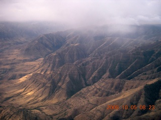 25 6n5. aerial - Washington, Idaho, Oregon flight - Snake River canyon - Hells Canyon