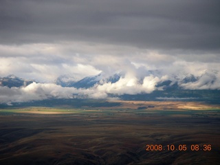 49 6n5. aerial - Washington, Idaho, Oregon flight - Snake River canyon - Hells Canyon