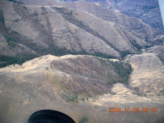 72 6n5. aerial - Washington, Idaho, Oregon flight - Snake River canyon - Hells Canyon