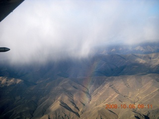 90 6n5. aerial - Washington, Idaho, Oregon flight - Snake River canyon