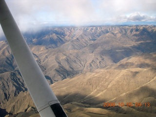 95 6n5. aerial - Washington, Idaho, Oregon flight - Snake River canyon