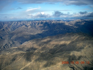 96 6n5. aerial - Washington, Idaho, Oregon flight - Snake River canyon