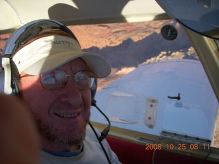 aerial - Adam flying N4372J over The Wave area