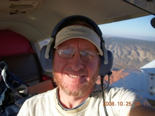 aerial - Adam flying N4372J over The Wave area