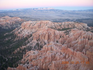 Bryce Canyon - sunset view at Bryce Point