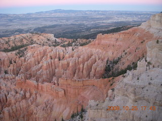 Bryce Canyon - sunset view at Bryce Point