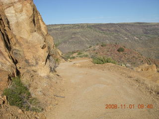 Bagdad run - old mine building from above