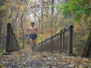 Pennypack Park run - Adam