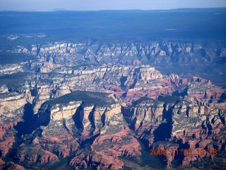 44 6pp. aerial - red rocks around Sedona