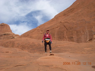 162 6pr. Arches National Park - Devils Garden - Primitive trail - Adam