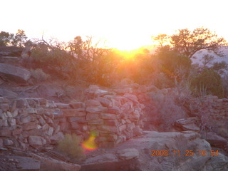 303 6pr. Dead Horse Point State Park actual sunset