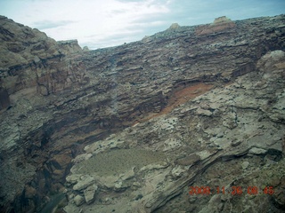 96 6ps. flying with LaVar - aerial - Utah backcountryside - Hidden Splendor canyon approach