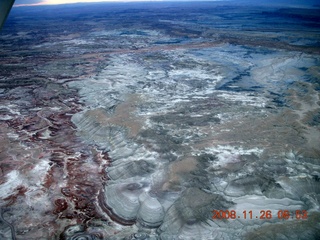 127 6ps. flying with LaVar - aerial - Utah backcountryside - San Rafael Reef