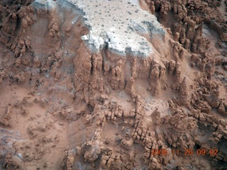 143 6ps. flying with LaVar - aerial - Utah backcountryside - Goblin Valley State Park