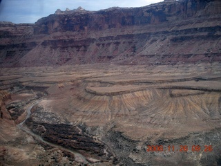 190 6ps. flying with LaVar - aerial - Utah backcountryside - river slot canyon
