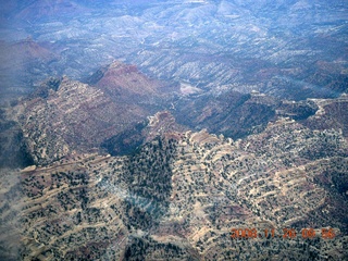 245 6ps. flying with LaVar - aerial - Utah backcountryside