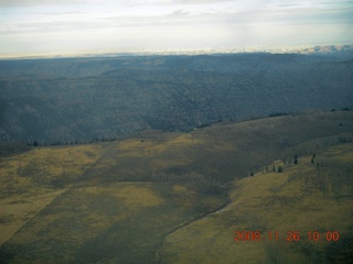 253 6ps. flying with LaVar - aerial - Utah backcountryside
