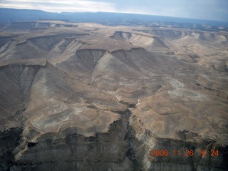 297 6ps. flying with LaVar - aerial - Utah backcountryside