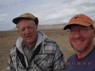 309 6ps. LaVar and Adam at Sand Wash (WPT676) - flying with LaVar