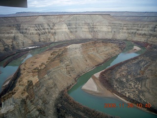 flying with LaVar - aerial - Utah backcountryside - Green River