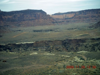 472 6ps. flying with LaVar - aerial - Utah backcountryside - Dirty Devil Airport (WPT764)
