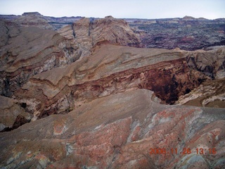 507 6ps. flying with LaVar - aerial - Utah backcountryside - San Rafael Reef
