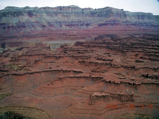 528 6ps. flying with LaVar - aerial - Utah backcountryside - Hidden Splendor area