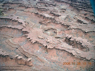 529 6ps. flying with LaVar - aerial - Utah backcountryside - Hidden Splendor area