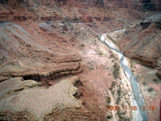 539 6ps. flying with LaVar - aerial - Utah backcountryside - Hidden Splendor canyon departure