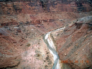 540 6ps. flying with LaVar - aerial - Utah backcountryside - Hidden Splendor canyon departure
