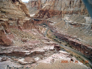 547 6ps. flying with LaVar - aerial - Utah backcountryside - Hidden Splendor canyon departure