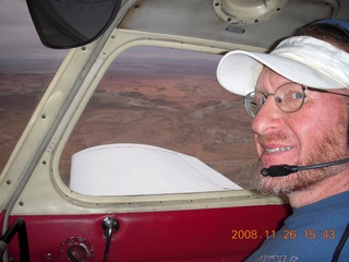 598 6ps. aerial - Hanksville (HVE) to Green River (U34) - Adam flying N4372J