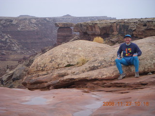 157 6pt. Canyonlands National Park - Lathrop trail hike - Adam at white rim