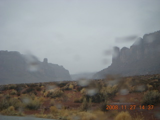 341 6pt. Canyonlands National Park - foggy view