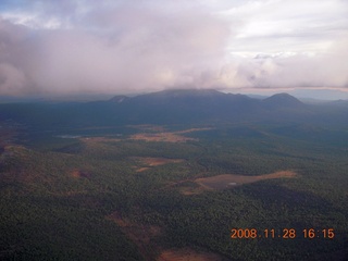 281 6pu. aerial clouds south of Grand Canyon