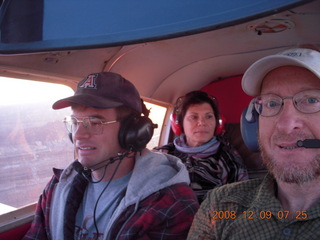 aerial - Canyonlands, cloudy dawn - Adam flying N4372J