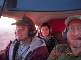 aerial - Canyonlands, cloudy dawn - Adam flying N4372J