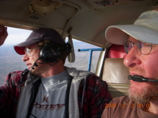 Matt and Adam flying in N4372J