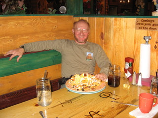 18 6qk. debbie's Zion-trip pictures - Adam's birthday nachos