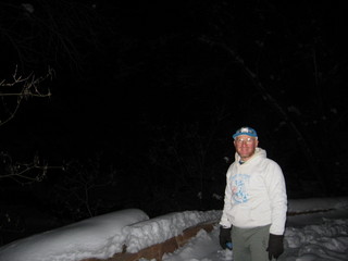 20 6qk. debbie's Zion-trip pictures - Adam - pre-dawn hike