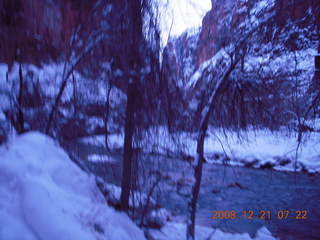 16 6qm. Zion National Park - pre-dawn