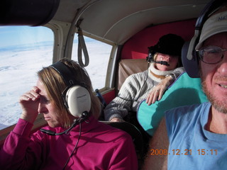 233 6qm. Debbie and Beth and half of Adam in N4372J